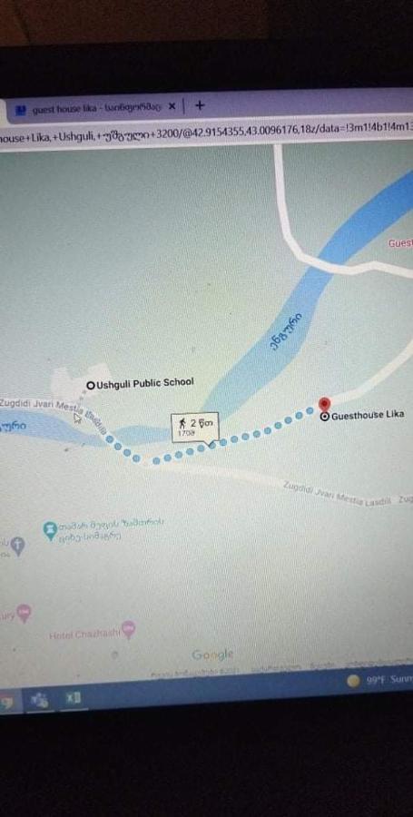 Guesthouse Lika Ushguli Zewnętrze zdjęcie